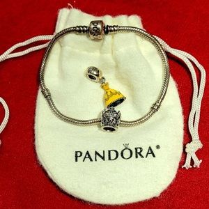 Pandora bracelet and charms
